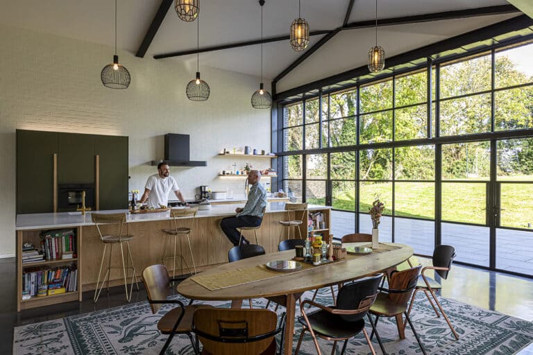 Contemporary Barn Interior